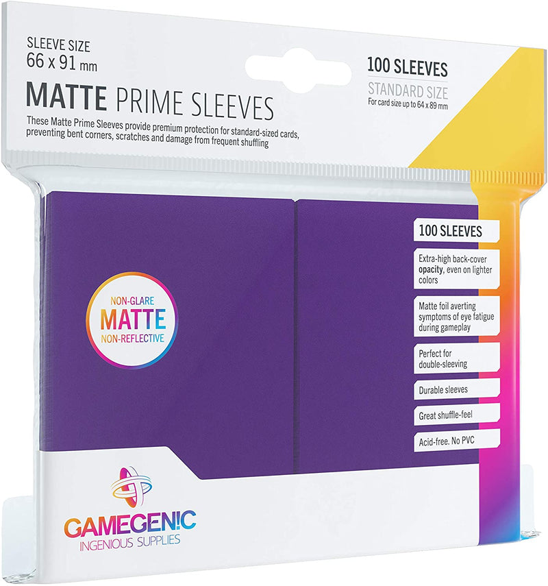 Gamegenic Prime Matte Sleeves 100ct.