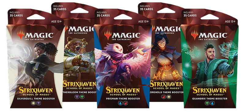 Strixhaven: School of Mages Theme Booster: Set of 5 Theme Boosters