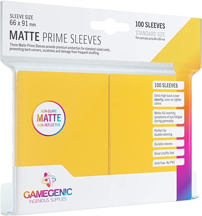 Gamegenic Prime Matte Sleeves 100ct.